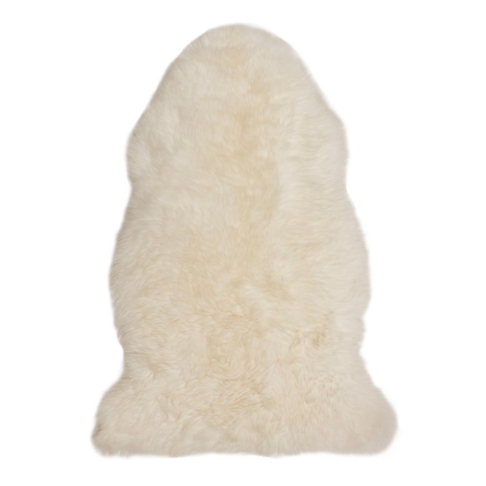 Biela ovčia kožušina Bonami Selection, 60 x 90 cm