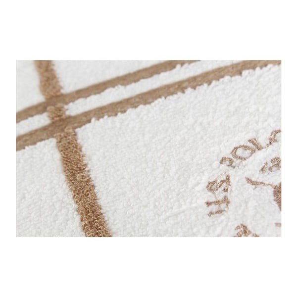 Osuška U.S. Polo Assn. Bath Towel White and Gold, 70x140 cm-image-1