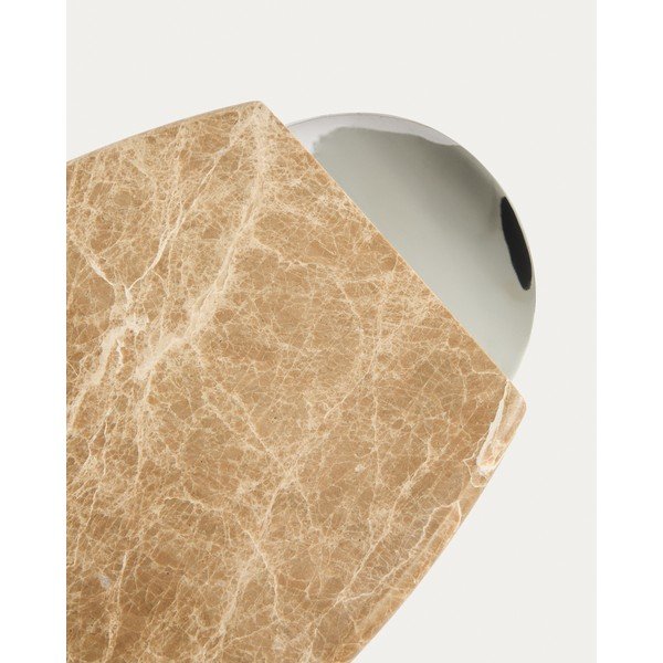 Servírovacia mramorová doštička 39,5 x 21 cm Adoma – Kave Home-image-3