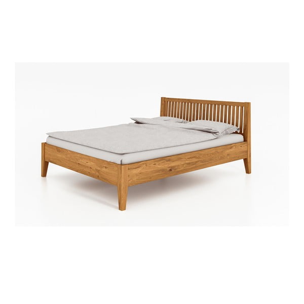 Dvojlôžková posteľ z dubového dreva 180x200 cm Odys - The Beds-image-3