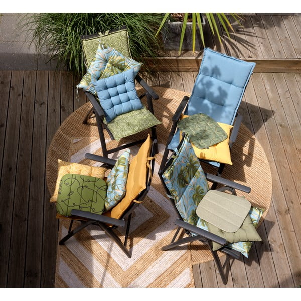 Žltý záhradný sedák 50x123 cm Cuba – Hartman-image-1