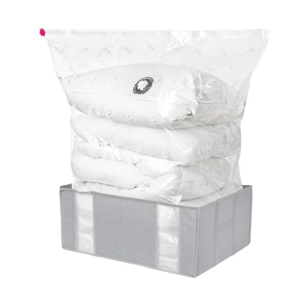 Vákuový vystužený látkový úložný box na oblečenie Boston – Compactor-image-3