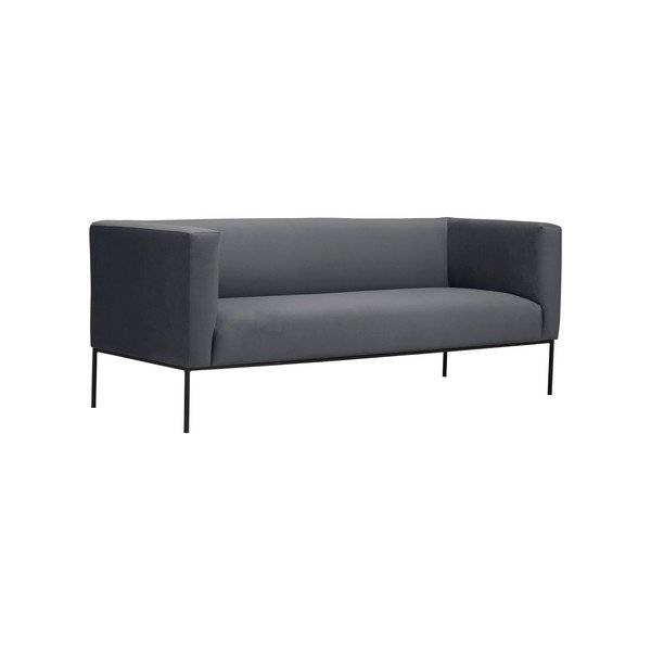 Tmavosivá pohovka Windsor & Co Sofas Neptune, 195 cm-image-2