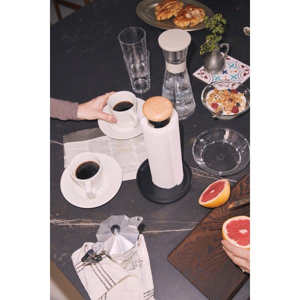 Čierny stojan na papierové utierky ø 15 cm Paper Pal – Rosendahl-image-3