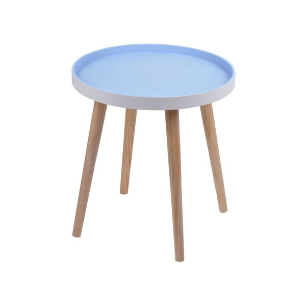 Modrý stolík Ewax Simple Table, 48 cm