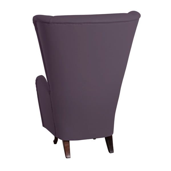 Fialové kreslo ušiak Max Winzer Agnetha-image-3