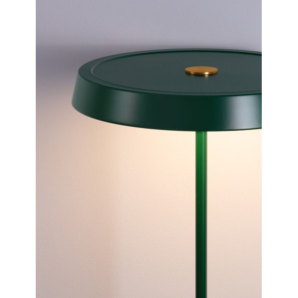 Zelená kovová LED stojacia lampa (výška  136 cm) Vetro – Nova Luce-image-2