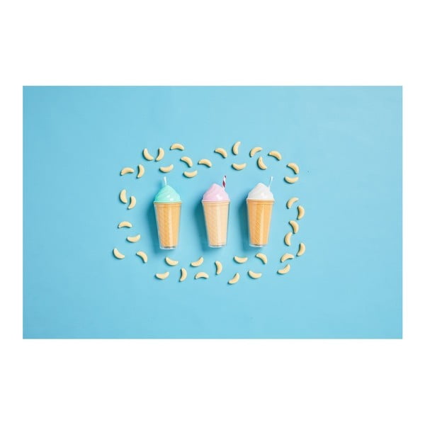 Ružový dvojstenný téglik Sunnylife Ice Cream, 470 ml-image-2