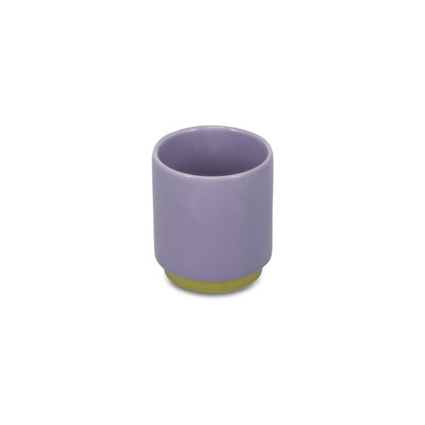 Zelená/fialová kameninová šálka 270 ml Duo – ONA-image-2