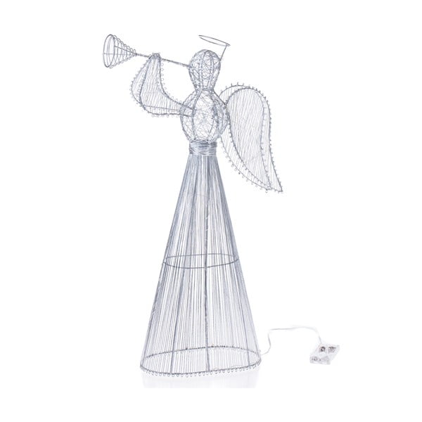 Biela svetelná dekorácia na baterky Angel – Dakls