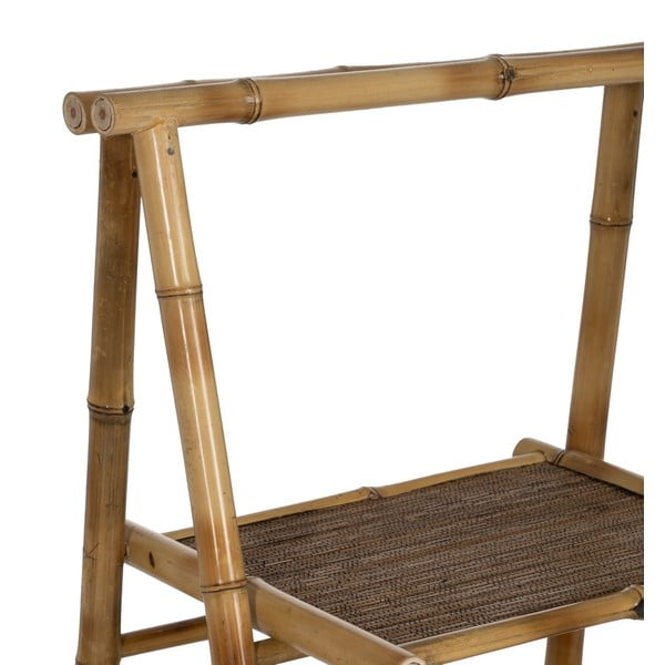Bambusový regál v prírodnej farbe 48x100x45 cm Manali – Ixia-image-3