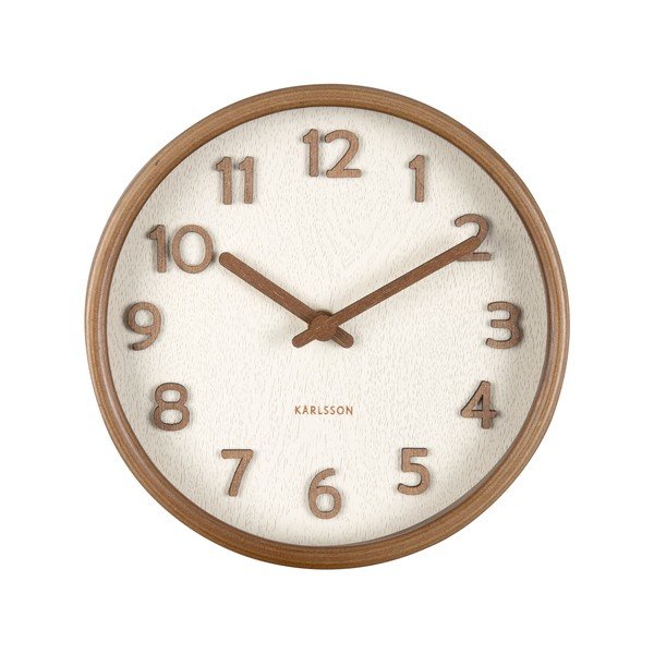 Stolové hodiny ø 18 cm Pure – Karlsson-image-2