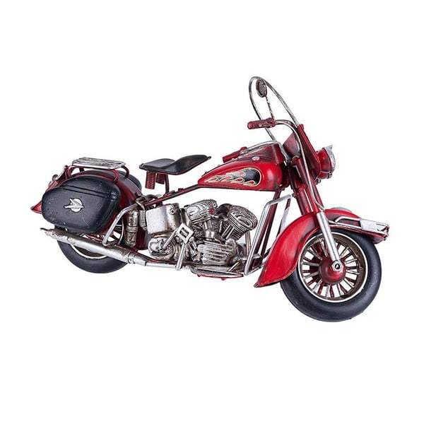 Dekoratívny model Red Motorcycle