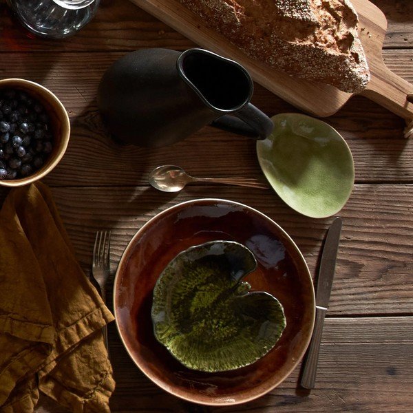 Svetlozelený kameninový dezertný tanier Costa Nova Riviera, ⌀ 16 cm-image-1