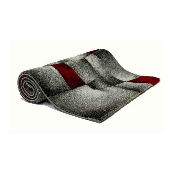 Červeno-sivý koberec Universal Malmo, 140 × 200 cm-image-2