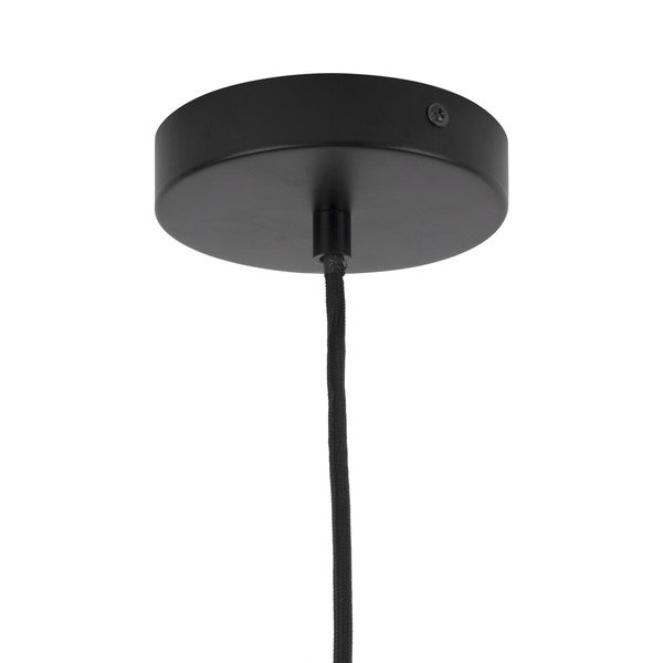 Čierne kovové závesné svietidlo Leitmotiv Lucid, ø 35 cm-image-3