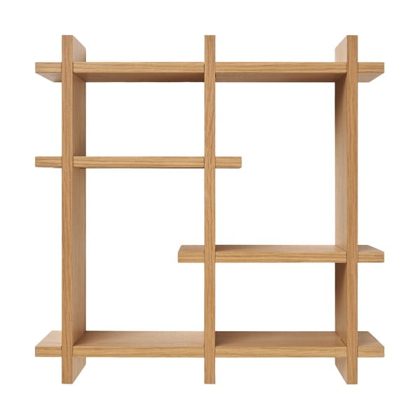 Poschodová polica v dekore duba v prírodnej farbe 40 cm Olsberg – House Nordic