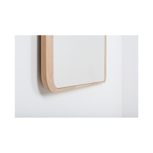 Nástenné zrkadlo z dubového dreva Gazzda Ena-image-4