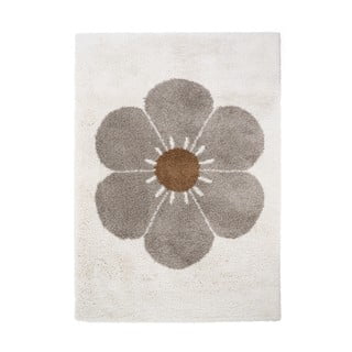 Svetlosivo-krémový detský koberec 120x170 cm Bohemian Daisy – Nattiot