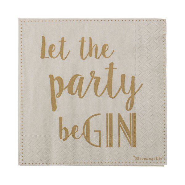 Obrúsky v súprave 20 ks Tedde – Bloomingville