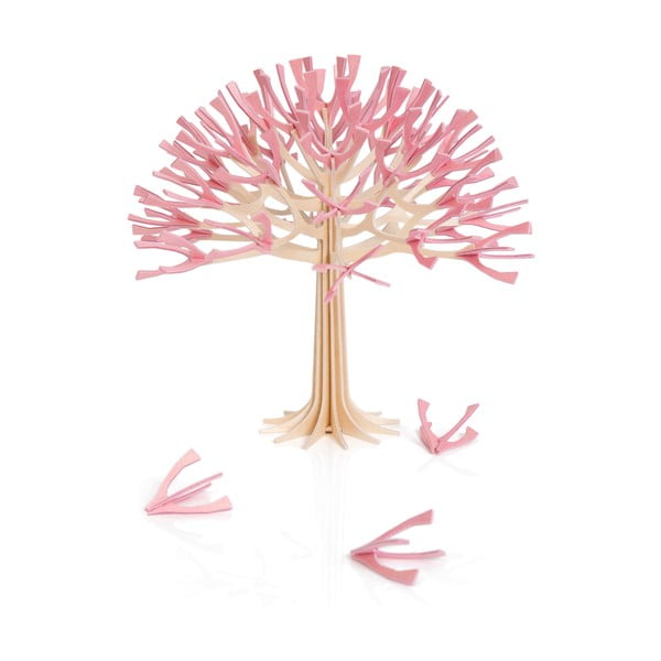 Skladacia dekorácia Lovi Season Tree Cherry Pink, 22 cm
