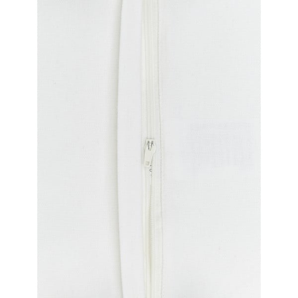 Biela bavlnená dekoratívna obliečka na vankúš Westwing Collection Shylo, 40 x 40 cm-image-2