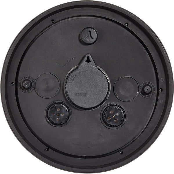 Vonkajšie nástenné hodiny s rímskymi číslicami a teplomerom Esschert Design-image-1