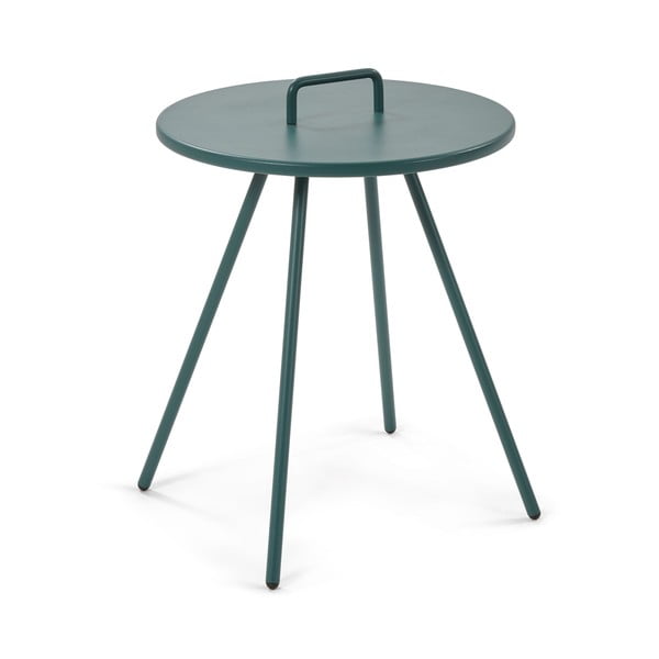Zelený konferenčný stolík La Forma Accost, výška 42 cm