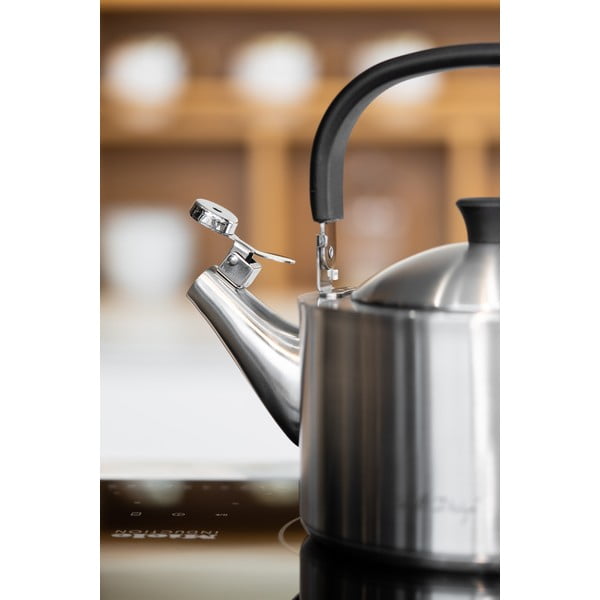 Matná antikoro varná kanvica s piestom Vialli Design Diamante, 1,5 l-image-3