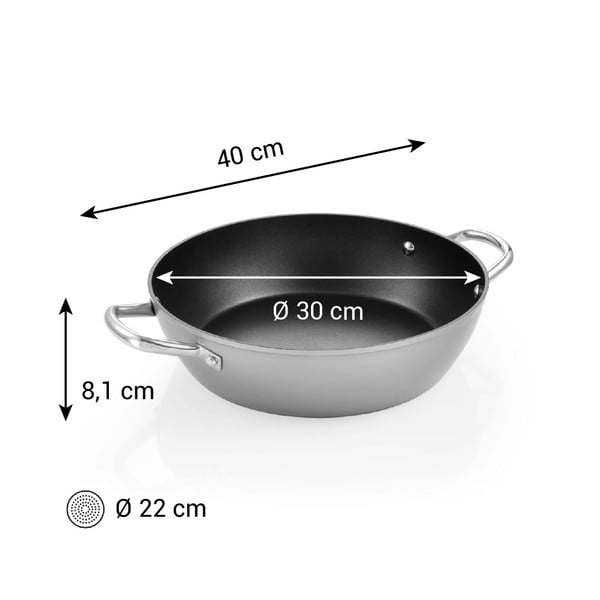 Hliníková panvica s nepriľnavým povrchom ø 30 cm GrandChef+ – Tescoma-image-1