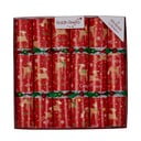 Vianočné crackery v súprave 6 ks Rudolph & Friends – Robin Reed