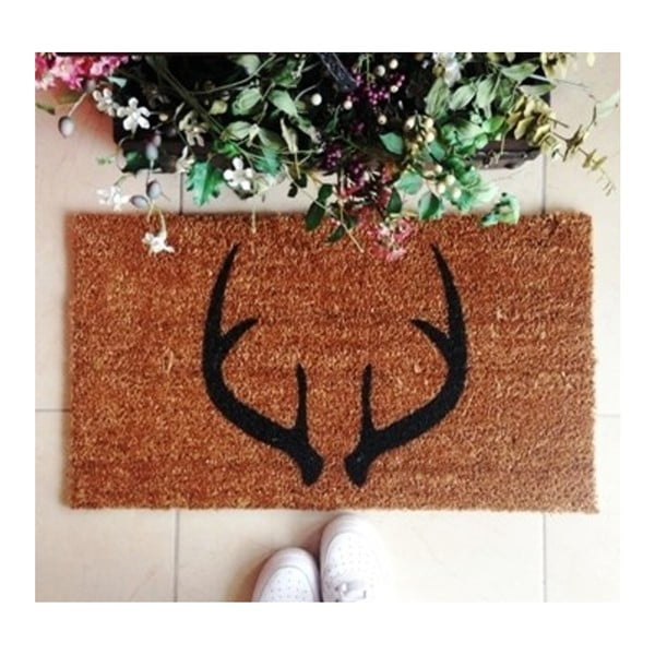 Rohožka Doormat Deer Horns, 70 × 40 cm