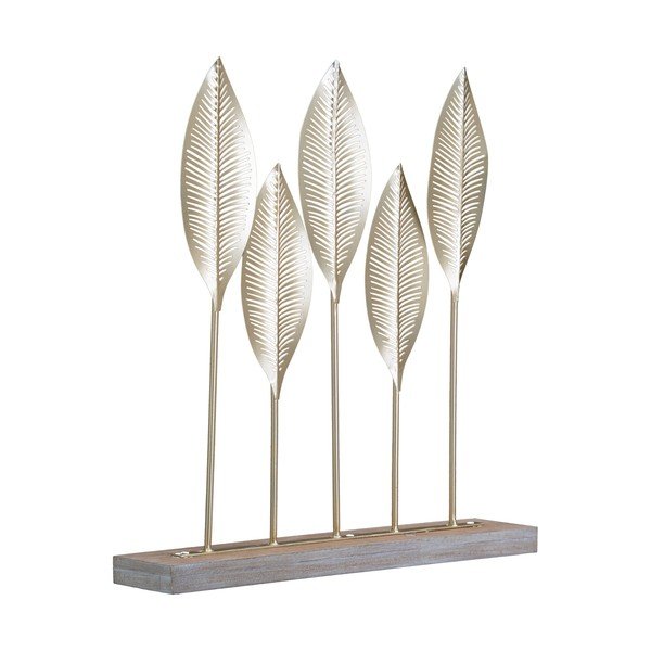 Dekoratívna soška v zlatej farbe Mauro Ferretti Shot Leaf-image-2