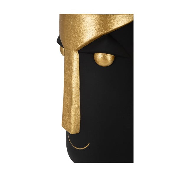 Vysoká váza z polyresínu v čierno-zlatej farbe 40 cm Tribal – Mauro Ferretti-image-4