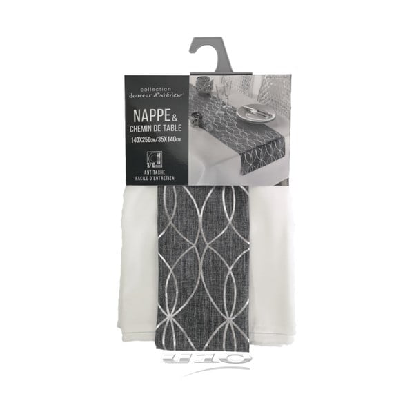 Súprava obrusu a behúňa 140x250 cm Elipsa – douceur d'intérieur-image-3