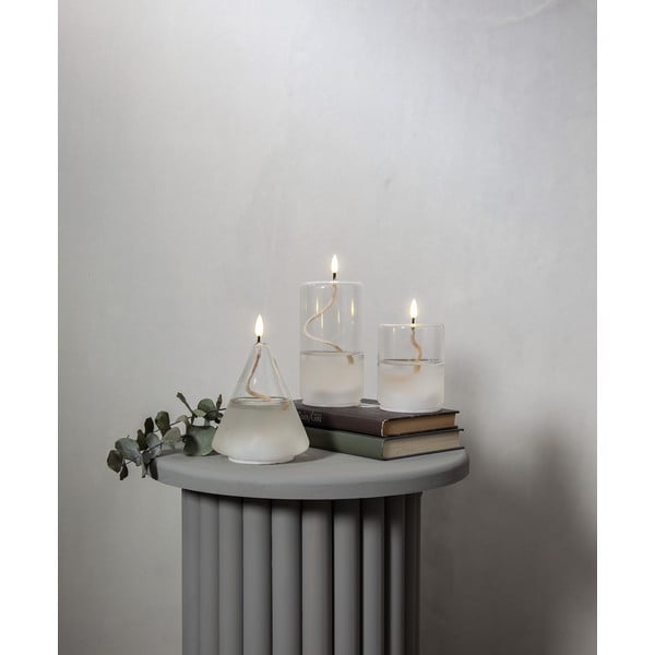 Biela LED sviečka v skle Star Trading Flamme Float, výška 17,5 cm-image-4