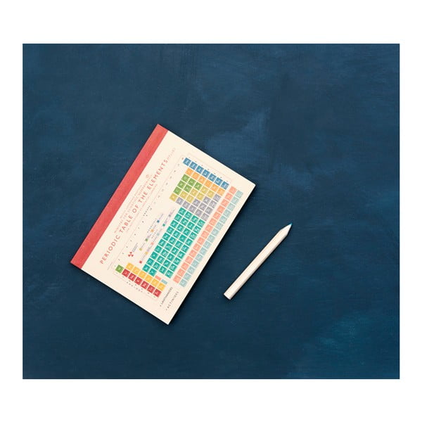 Zápisník Rex London Periodic Table, A6-image-3