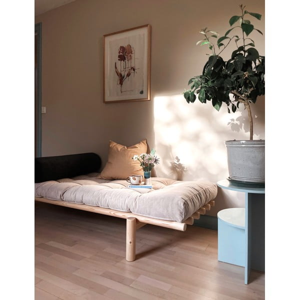 Posteľ v horčicovohnedej farbe Next – Karup Design-image-1