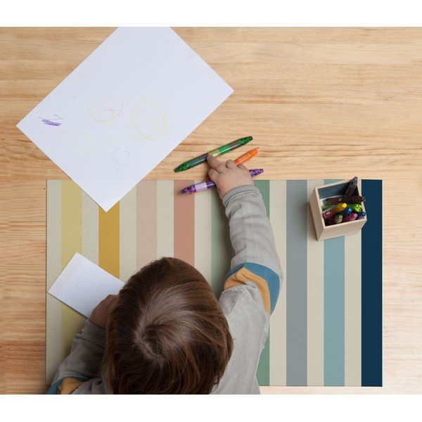 Farebná podložka na stôl The Wild Hug Stripes, 55 x 35 cm-image-1