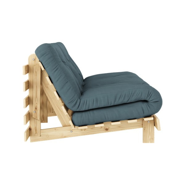 Tyrkysovomodrá rozkladacia pohovka 160 cm Roots - Karup Design-image-4