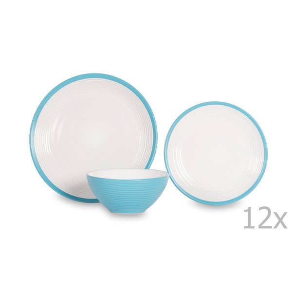 12-dielna sada riadu z porcelánu Sabichi Acapulco