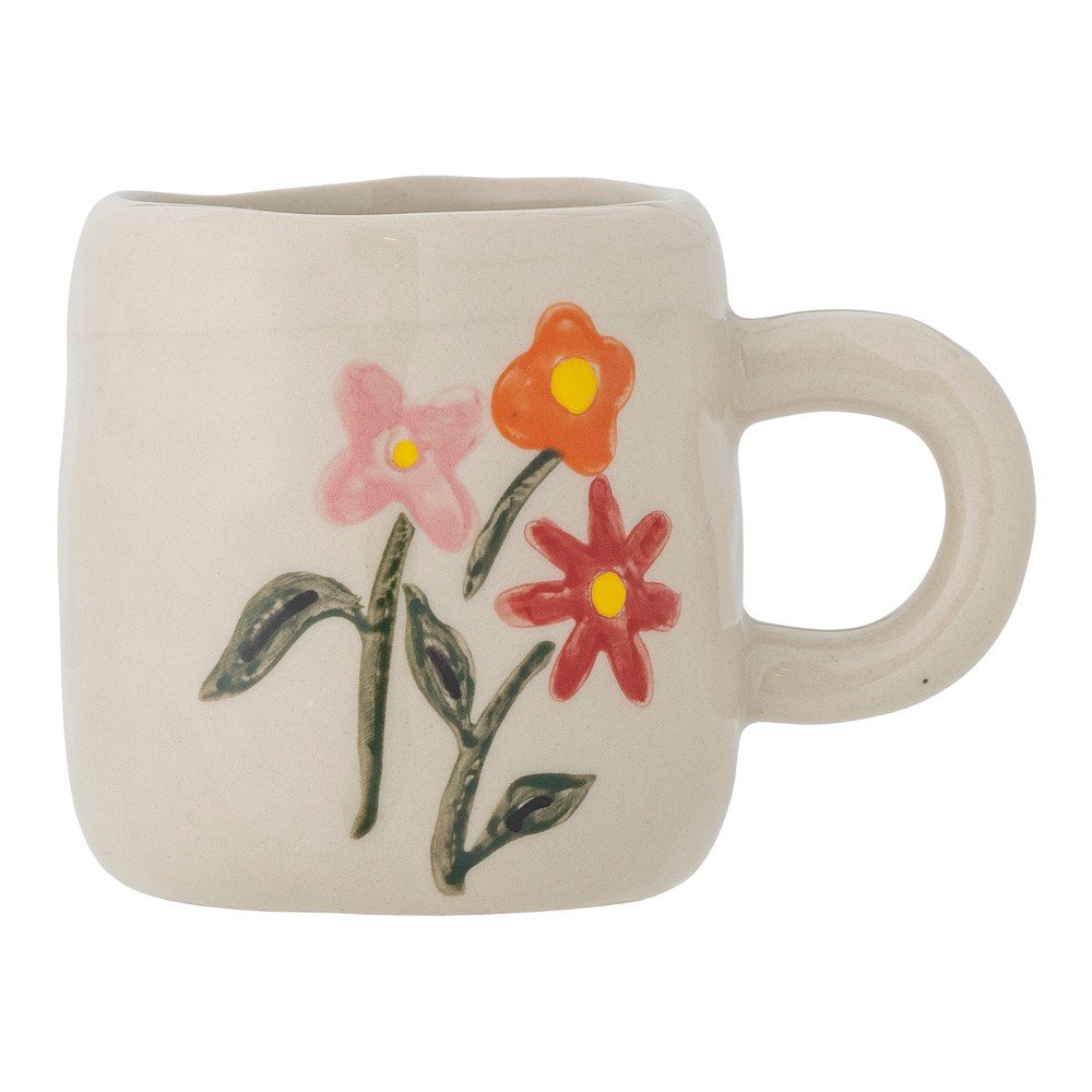 E-shop Krémový kameninový detský hrnček 110 ml Millie – Bloomingville Mini
