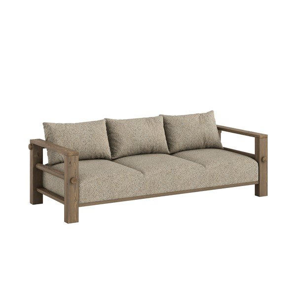Sivá pohovka 225 cm Bare – Karup