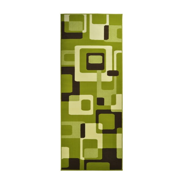 Zelený koberec behúne 80x300 cm Retro – Hanse Home