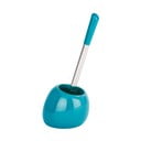 Petrolejovomodrá toaletná kefa Wenko Polaris Petrol