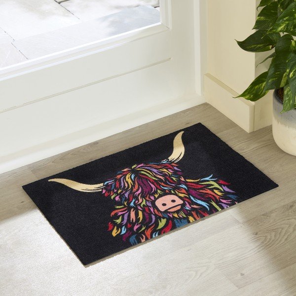Rohožka 40x60 cm Highland Cow – Artsy Doormats-image-1