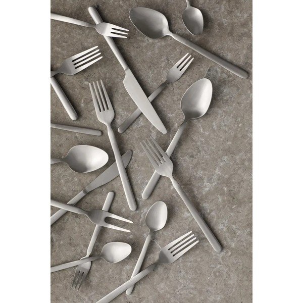 Antikoro dezertné vidličky v súprave 4 ks v matne striebornej farbe pre 4 osoby Stella – Blomus-image-3