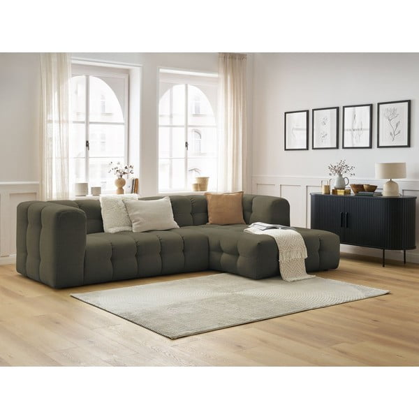 Zelená rohová pohovka Cloud – Bobochic Paris-image-1