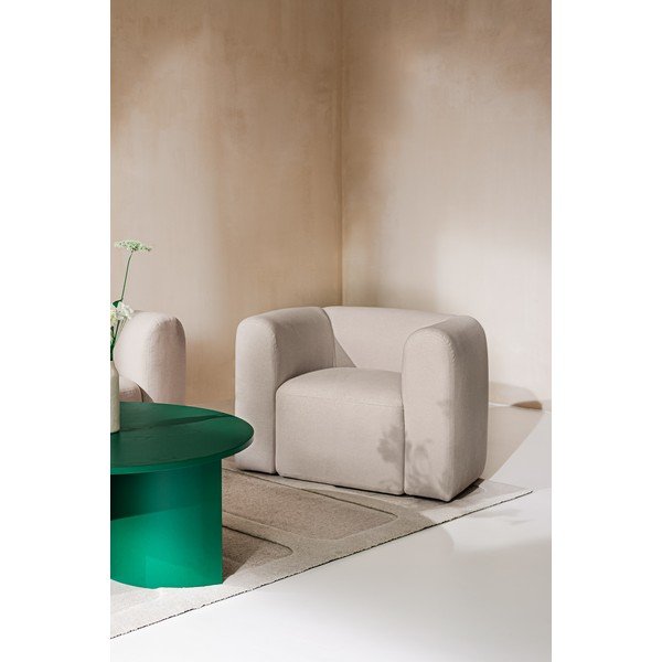 Béžové kreslo Flom – noo.ma-image-1