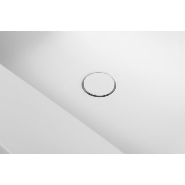 Biele dvojumývadlo z umelého kameňa 180x51,5 cm Aruba – Sapho-image-2